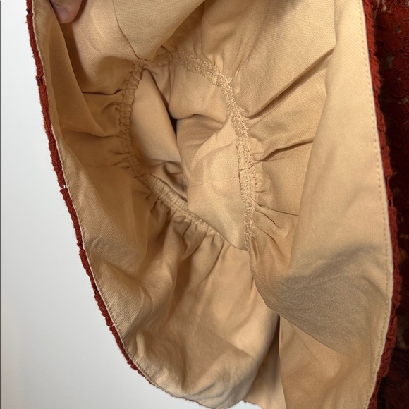 Endless rose lace rust colored mini dress size small - Picture 5 of 10